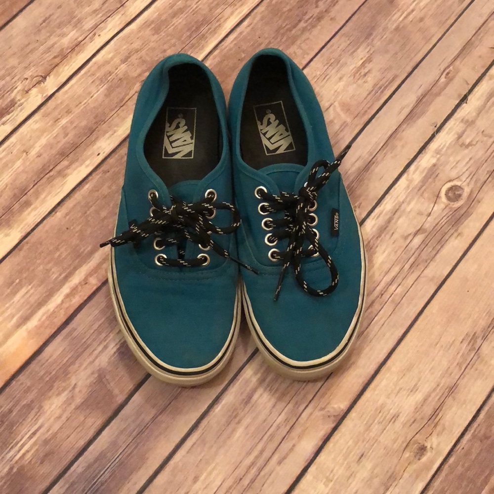 Turquoise Vans